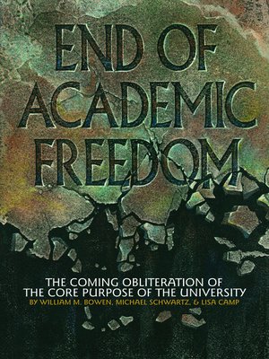cover image of End of Academic Freedom